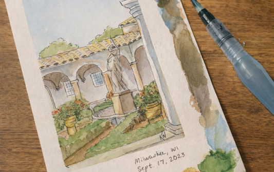 Milwaukee Beginner Watercolor with Kendra